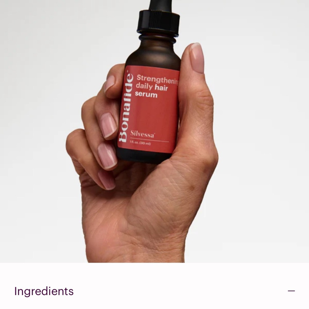 Strengthening Hair Serum - Black and Brown